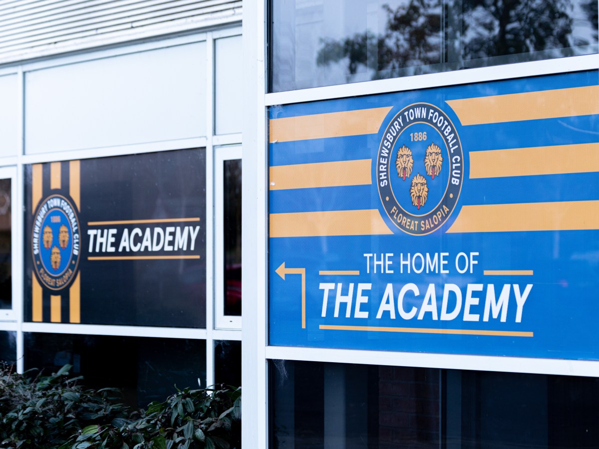 Foundation Phase: Shrewsbury&nbsp;Town